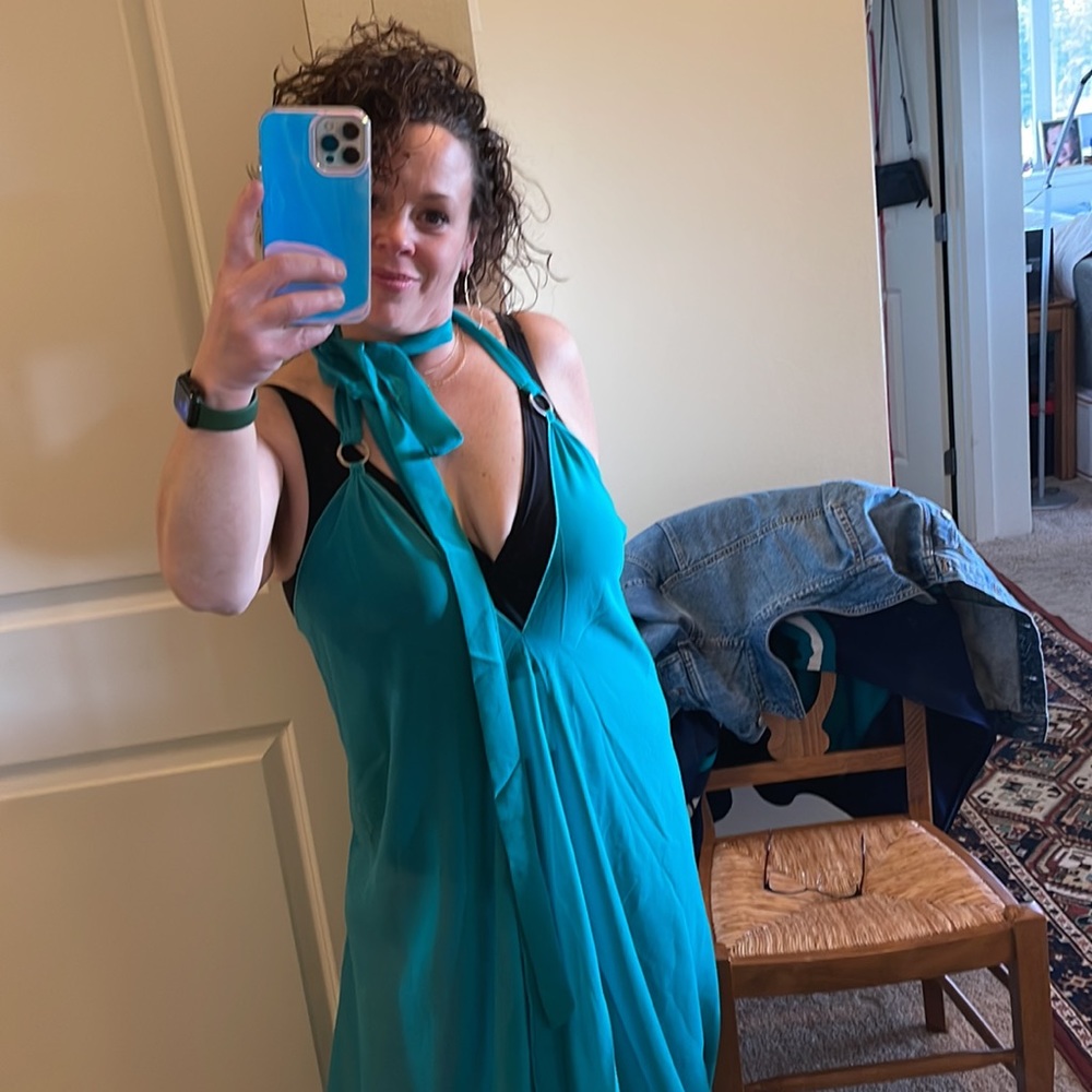 Swim Cover/evening sexy gown (worn several ways)